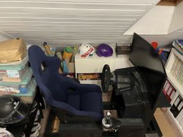 Playseat avec base+volant, pédalier et levier de vitesse