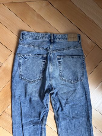PULL&BEAR blue jeans straight vintage look