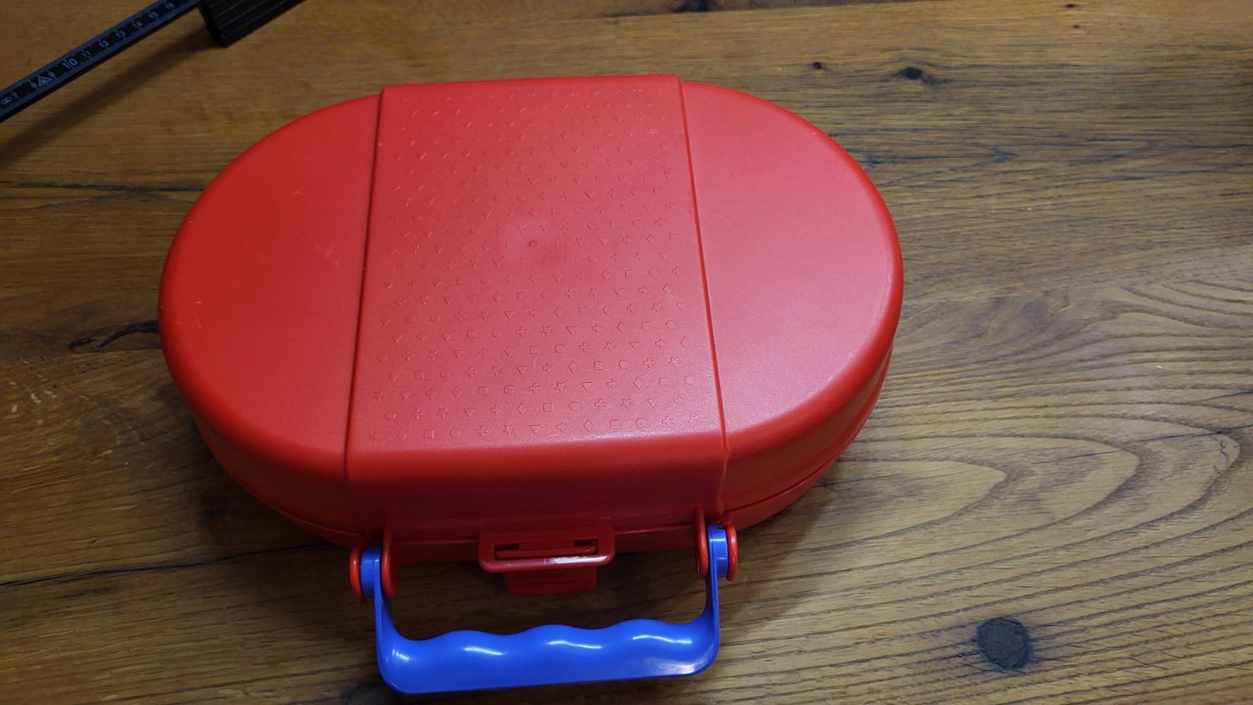 Tupperbox rot - mit Griff (ungebraucht aus dem Schrank) (Neu (gemäss ...