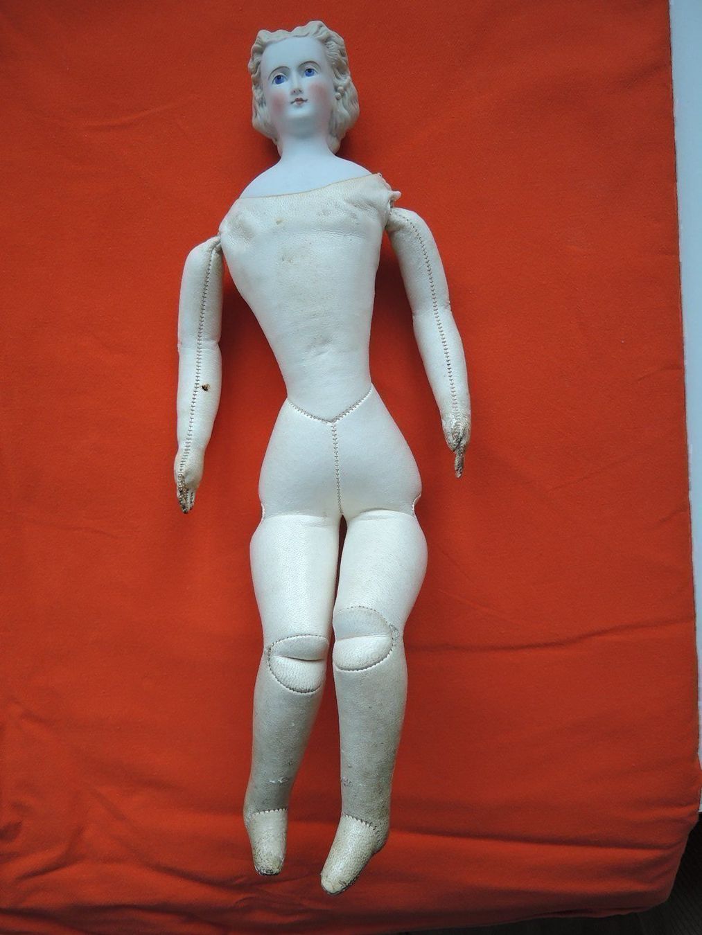 Bambole: Parian Biedermeier Puppe ca.1850-1860 – Usato da BINNINGEN venduto da Ramschti 3