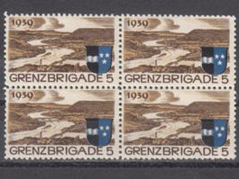 Grenztruppen Wi 23 im 4er-Block postfrisch
