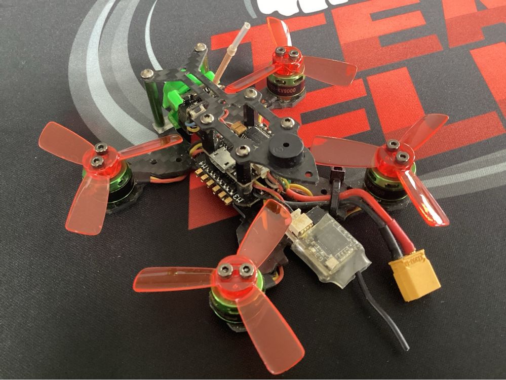Mini Brushless Racecopter Mantis 85 mit Spektrum Empfänger (Gebraucht ...