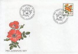 1977 Pro Juventute 4 FDC