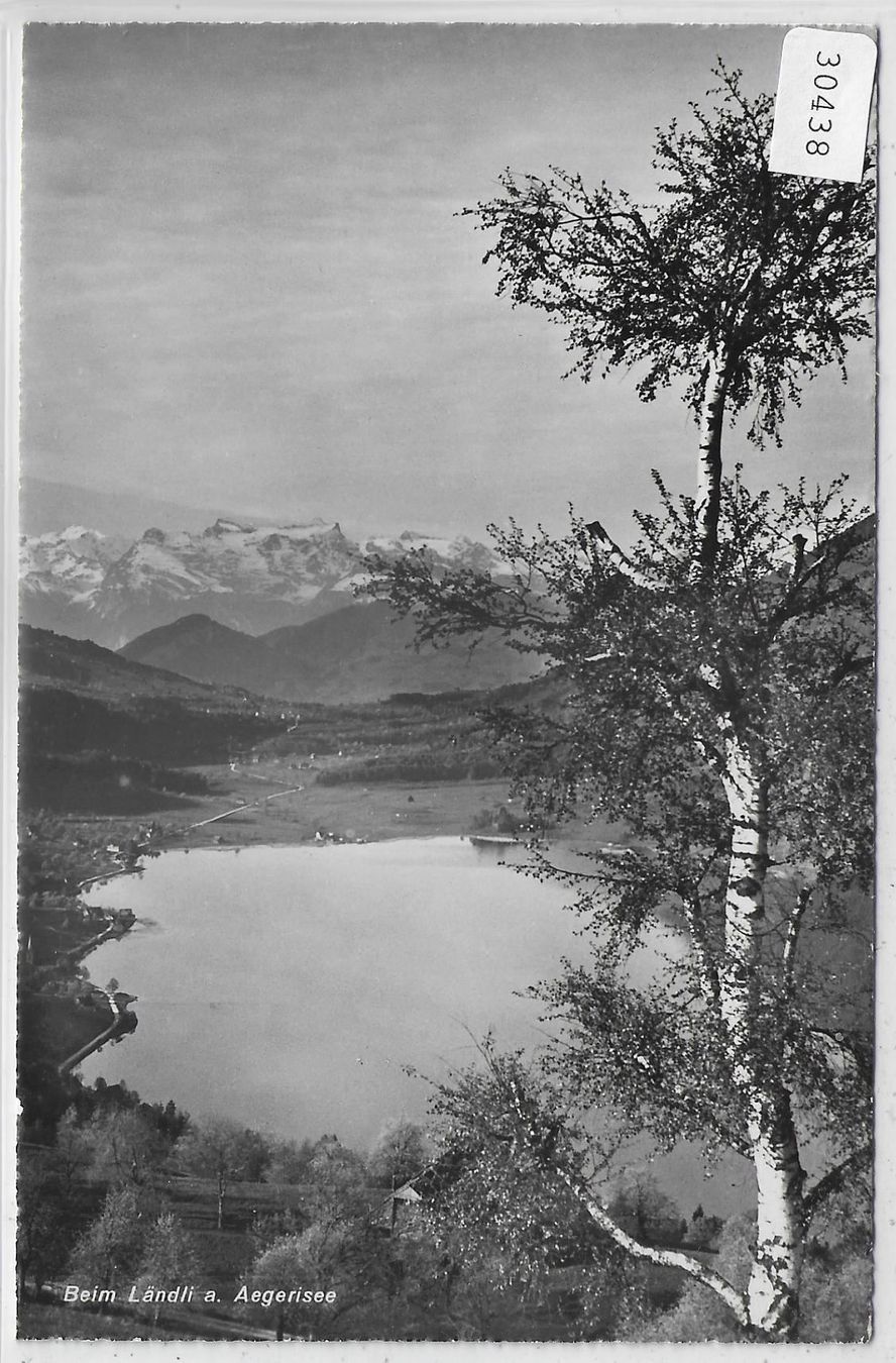 Cartoline postali: Beim Ländli am Aegerisee – Usato da Ettingen venduto da Kartenplanet
