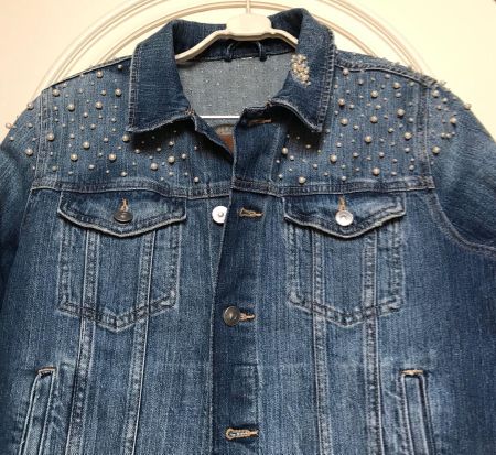 Damen Jeans Jacke Gr. M-L