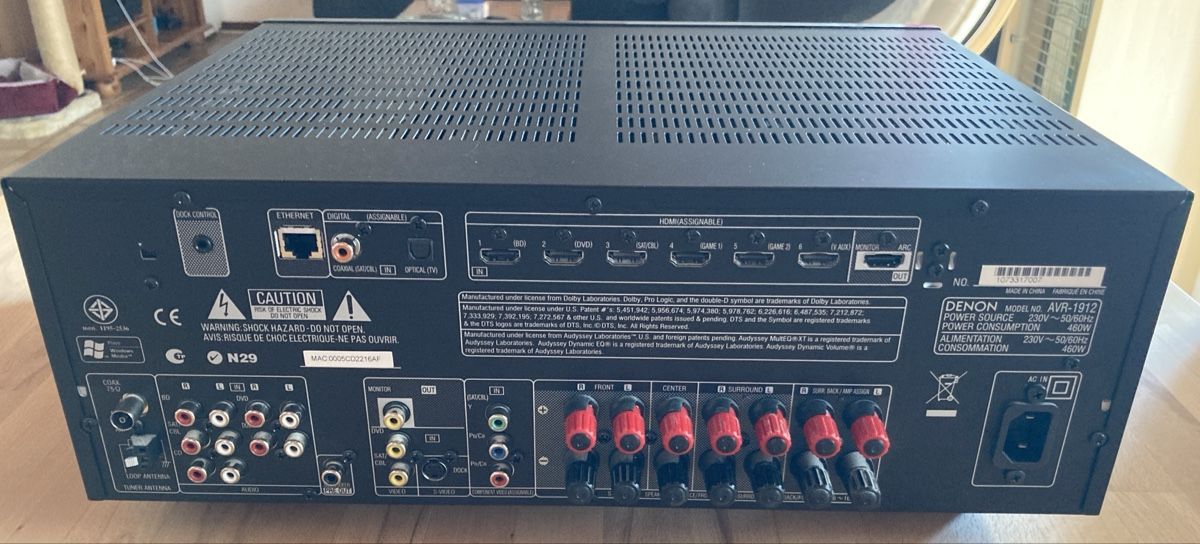 Denon AVR-1912 Surround Receiver (Gebraucht) in Buttwil für CHF 11