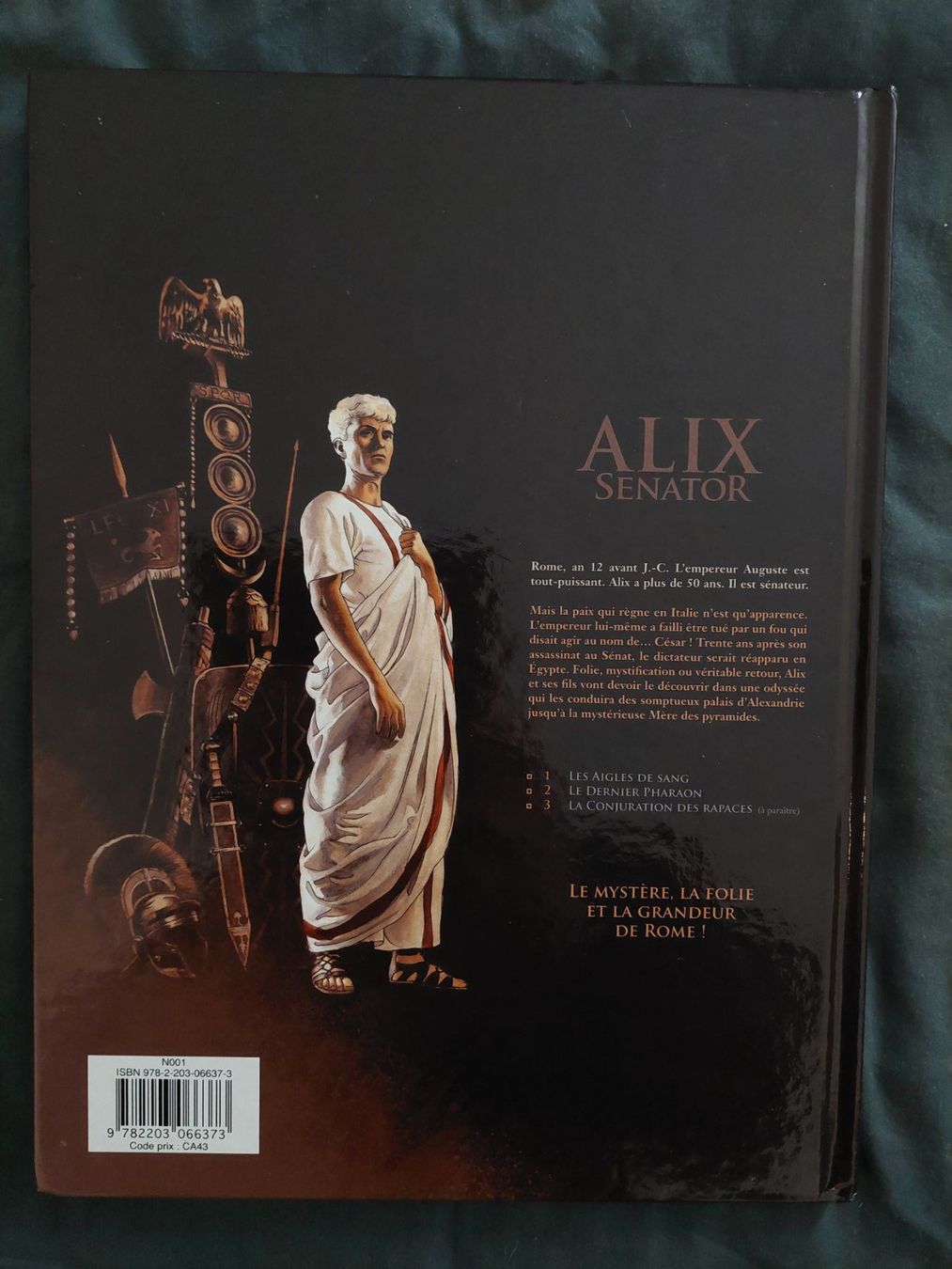 Fumetti: Alix Senator T.2 Le Dernier Pharaon EO 2013 TBE – Usato da Genève venduto da Blu_BD 1
