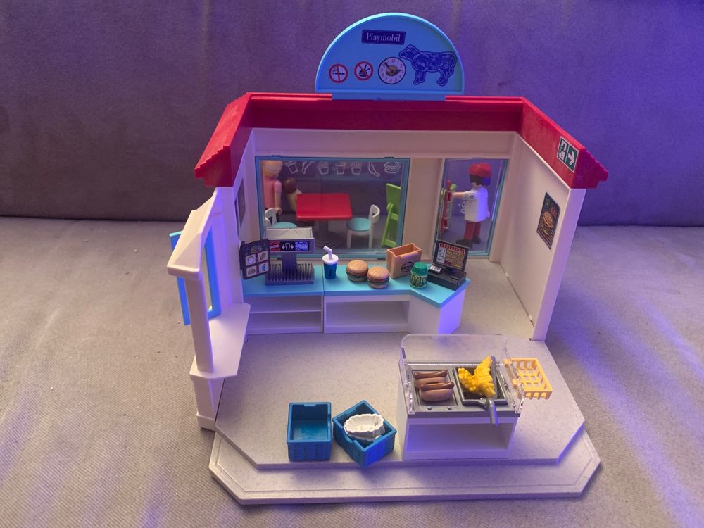 Restaurant fast food playmobil