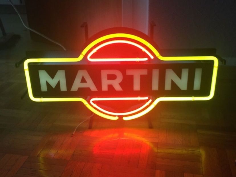 Lampade: MARTINI Neon Sign Light Leuchtreklame – Usato da Freidorf TG venduto da Angel_77 2
