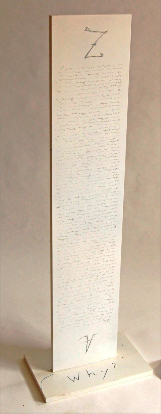 Sculptures & Statues: Grosse Stele: Why? – D'occasion à Fribourg par erw_68dx 1