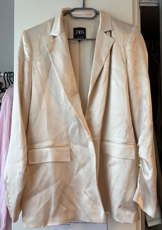 Damen Blazer Zara beige Grösse S guter Zustand