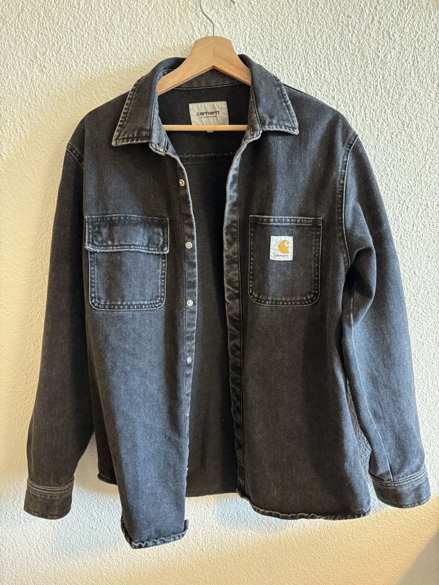 Giacche: Carhartt WIP denim jacket. Size M, Black. – Usato da Küttigen venduto da noa_78fr 1
