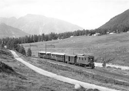 Ge punt Muragl Pontresina RhB