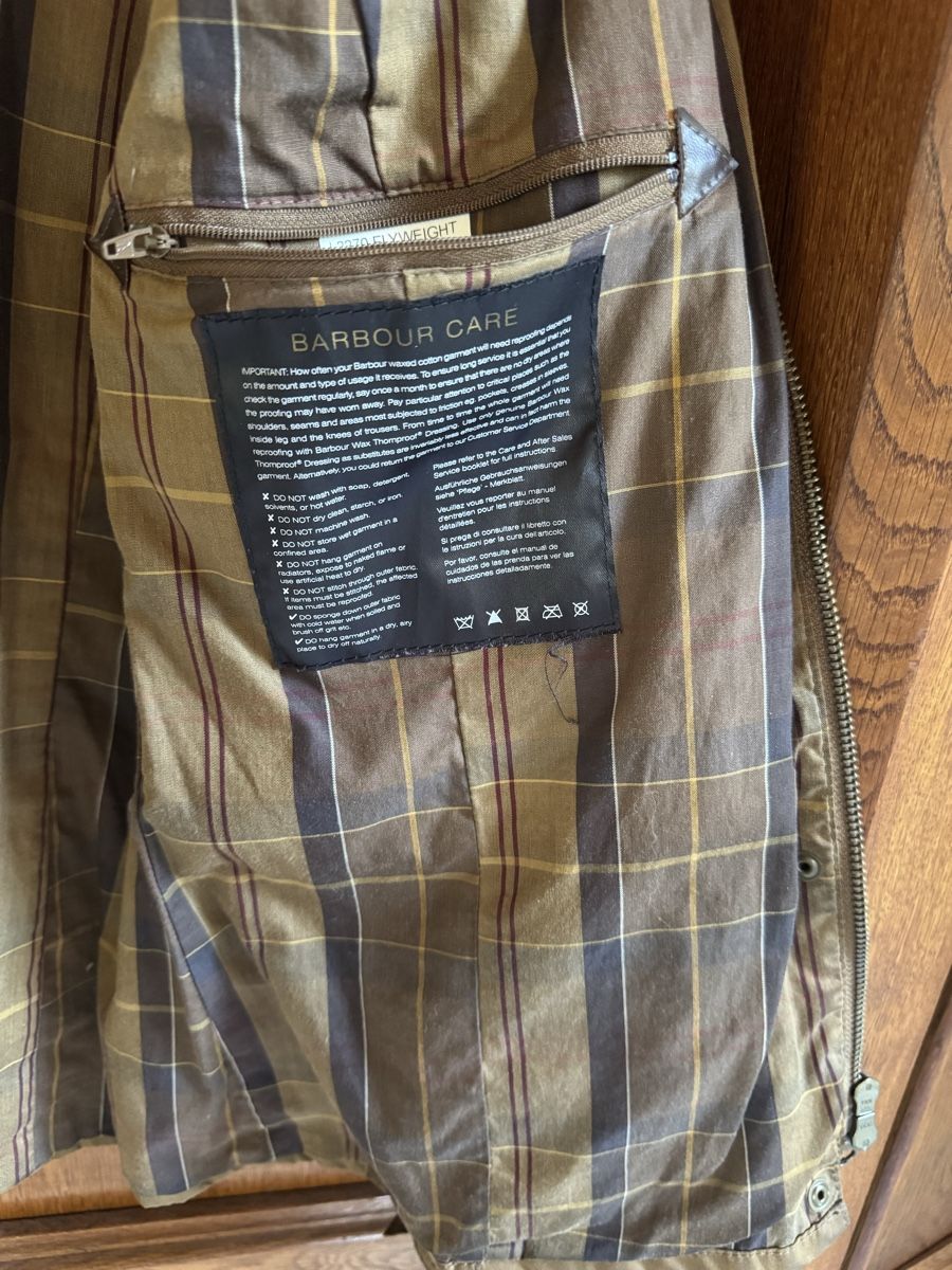Barbour Giacche: Barbour Damen Jacke Braun – Usato da Therwil venduto da rowe-spezial 8