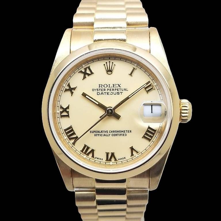 Rolex Orologi: ROLEX DATEJUST REF. 68248 - ORO GIALLO 18 KT - FULL SET 1991 – Usato da Grancia venduto da Gioielleria_DoroTi