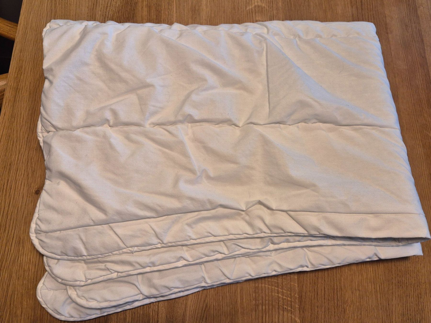Ikea Decken: Couette Ikea matelassée bébé + housse 125x110 cm – Neu (gemäss Beschreibung) aus Satigny von Helene2014