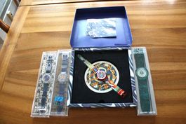4 Swatch Uhren neu
