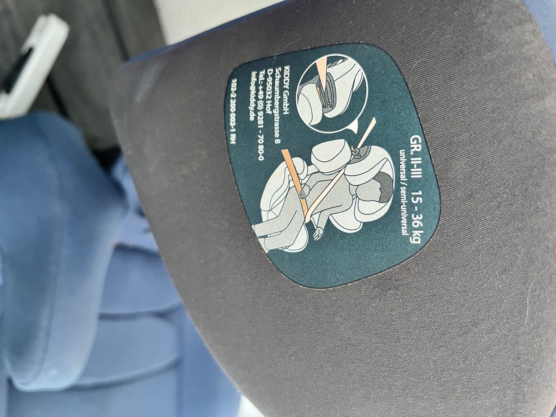 Kiddy Sièges auto: Kindersitz – D'occasion à Duebendorf par Seppelheimeee 1