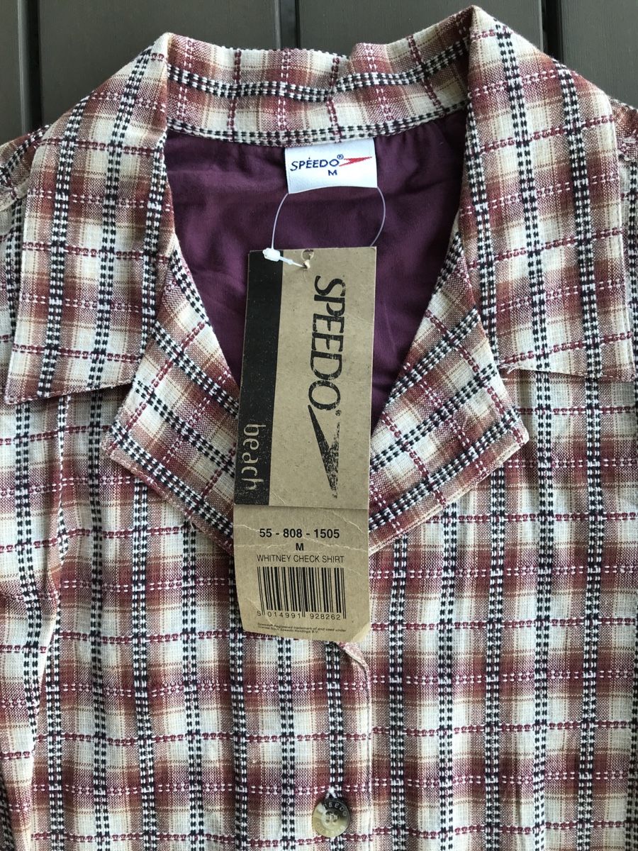 Camicette: Speedo Damen Hemdbluse kariert, rot, Gr. 40 M – Nuovo e nell'imballaggio originale da Ebnat-Kappel venduto da Molton 2