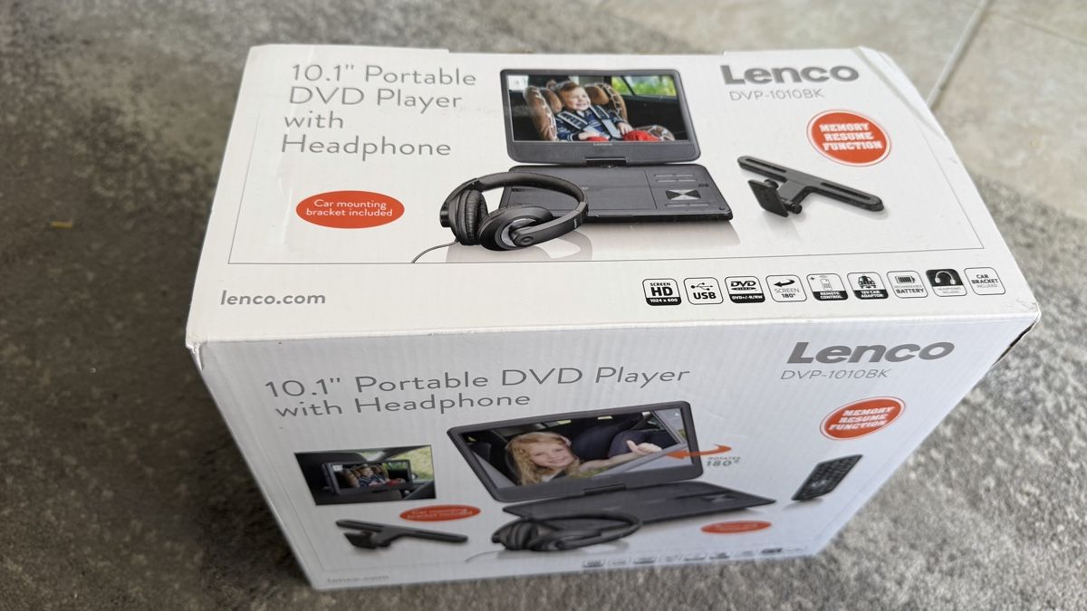 Lenco Lecteur media portable: Lenco DVP-1010BK 10.1" Portable DVD Player   – D'occasion à St.Gallen par gauwo 3