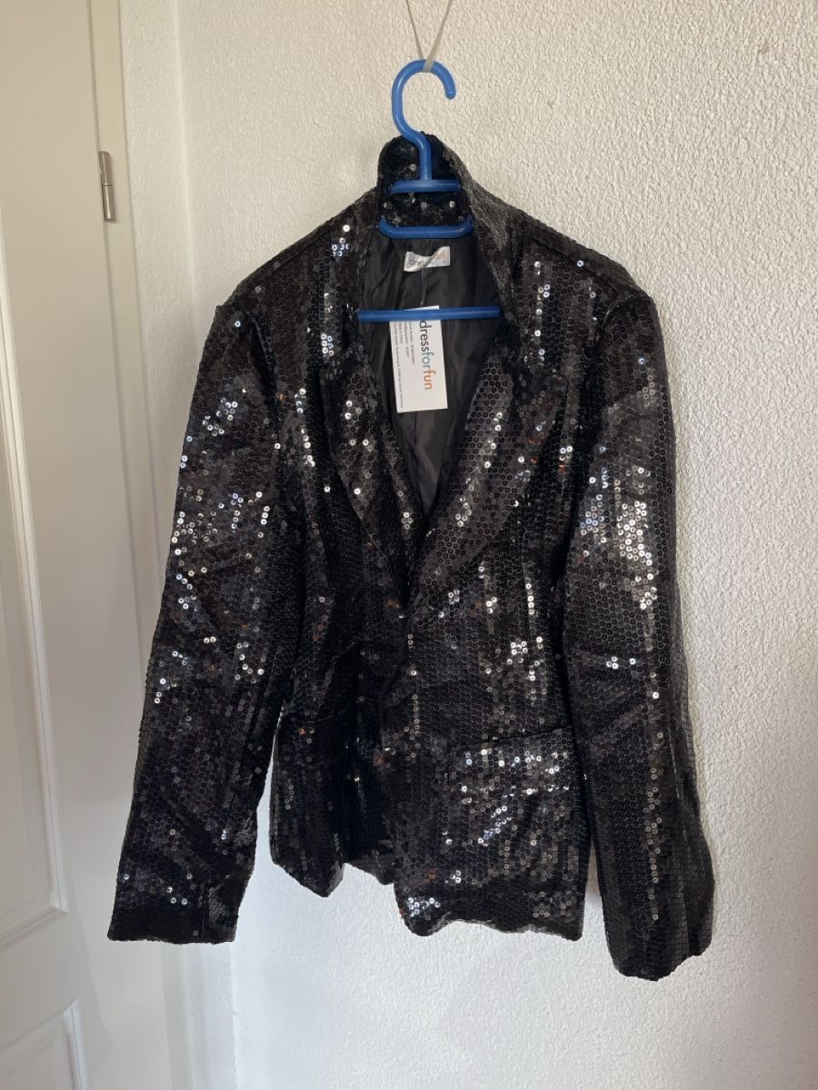 Giacche: Jacke mit Glitzer Pailletten Gr. 36 M – Nuovo (secondo la descrizione) da Rodersdorf venduto da estherdaphne