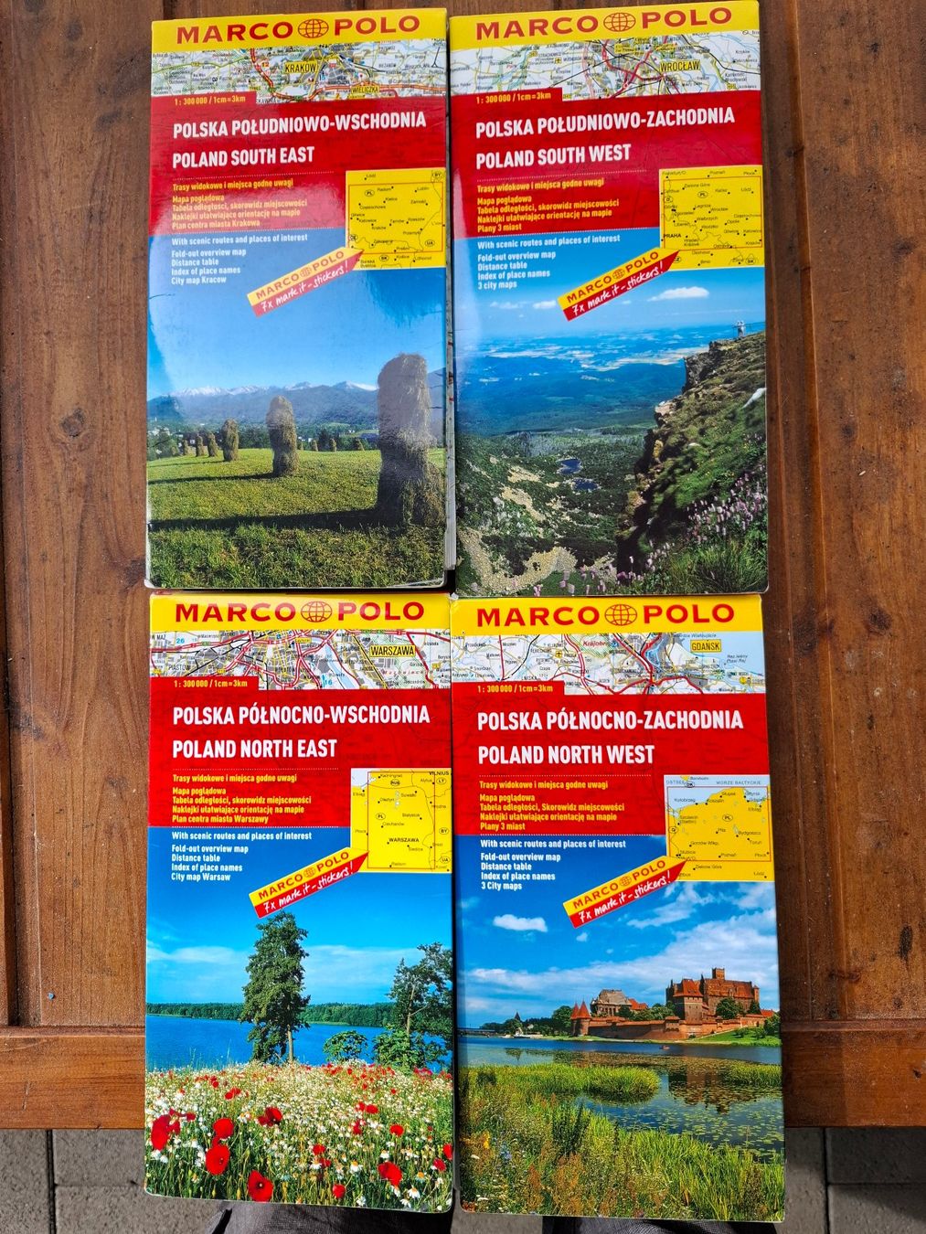Cartes géographiques & atlas: Strassenkarten Polen – D'occasion à Schwarzenburg par Gantrischpark