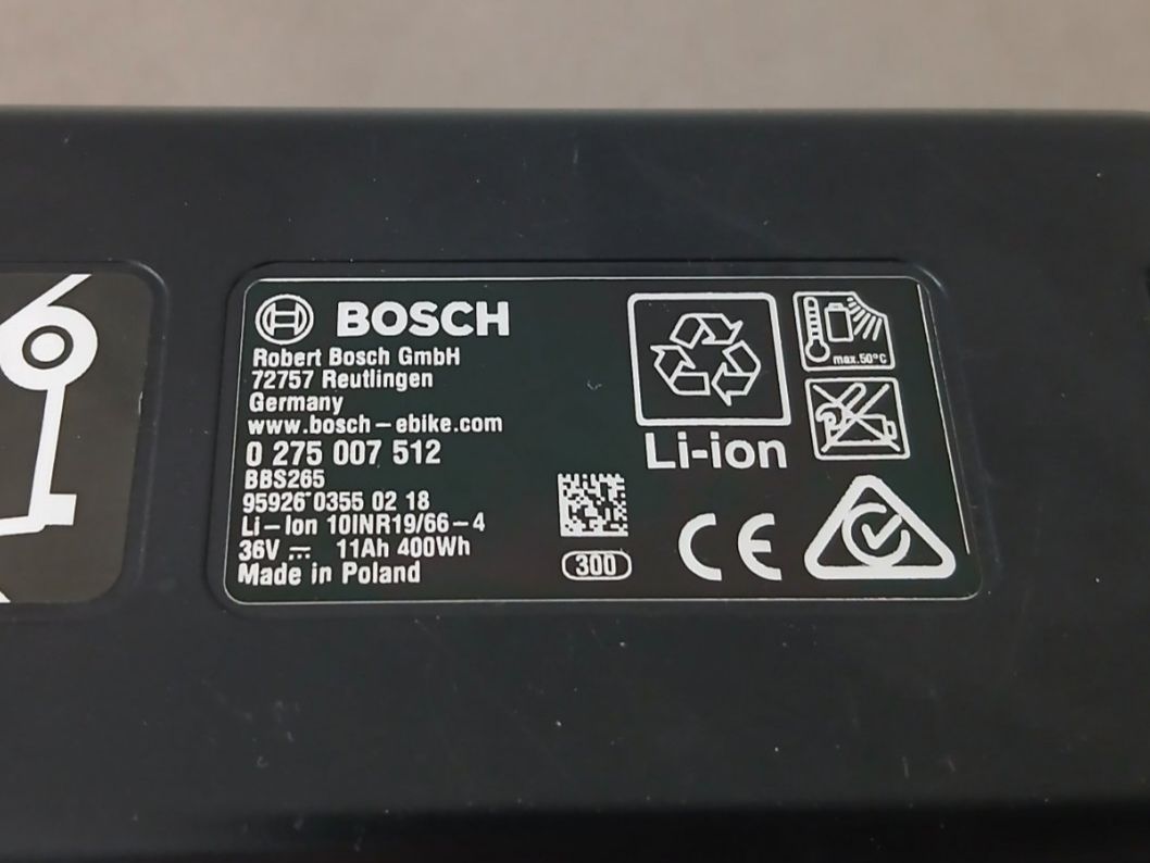 Bosch Akkus: Bosch Powerpack 400 mit 492Wh - inklusive Messbericht – Gebraucht aus Winterthur von .-thx-. 9