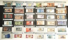 SuperLot Billets de Banque + Collection de Monnaies