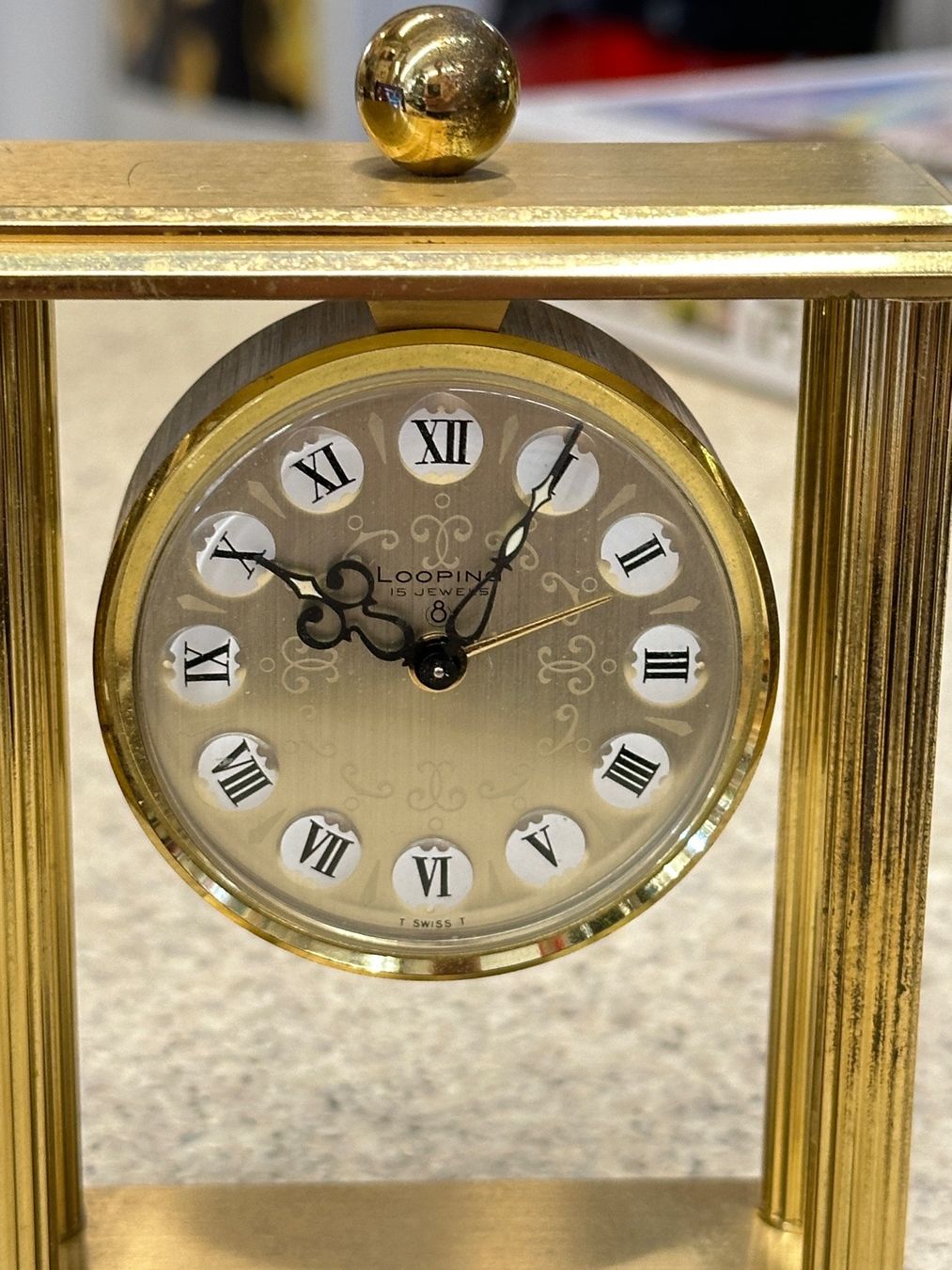 Orologi da terra & Orologi da parete: Looping Tischuhr 15 Jewels – Usato da Reiden venduto da Zofi-Brocki 1