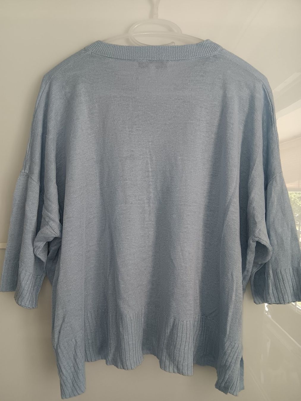Maglioni & Felpe: ESTHEME PARIS Pull en lin bleu clair taille M neuf – Nuovo e nell'imballaggio originale da Cossonay-Ville venduto da Les_1001_perles 2
