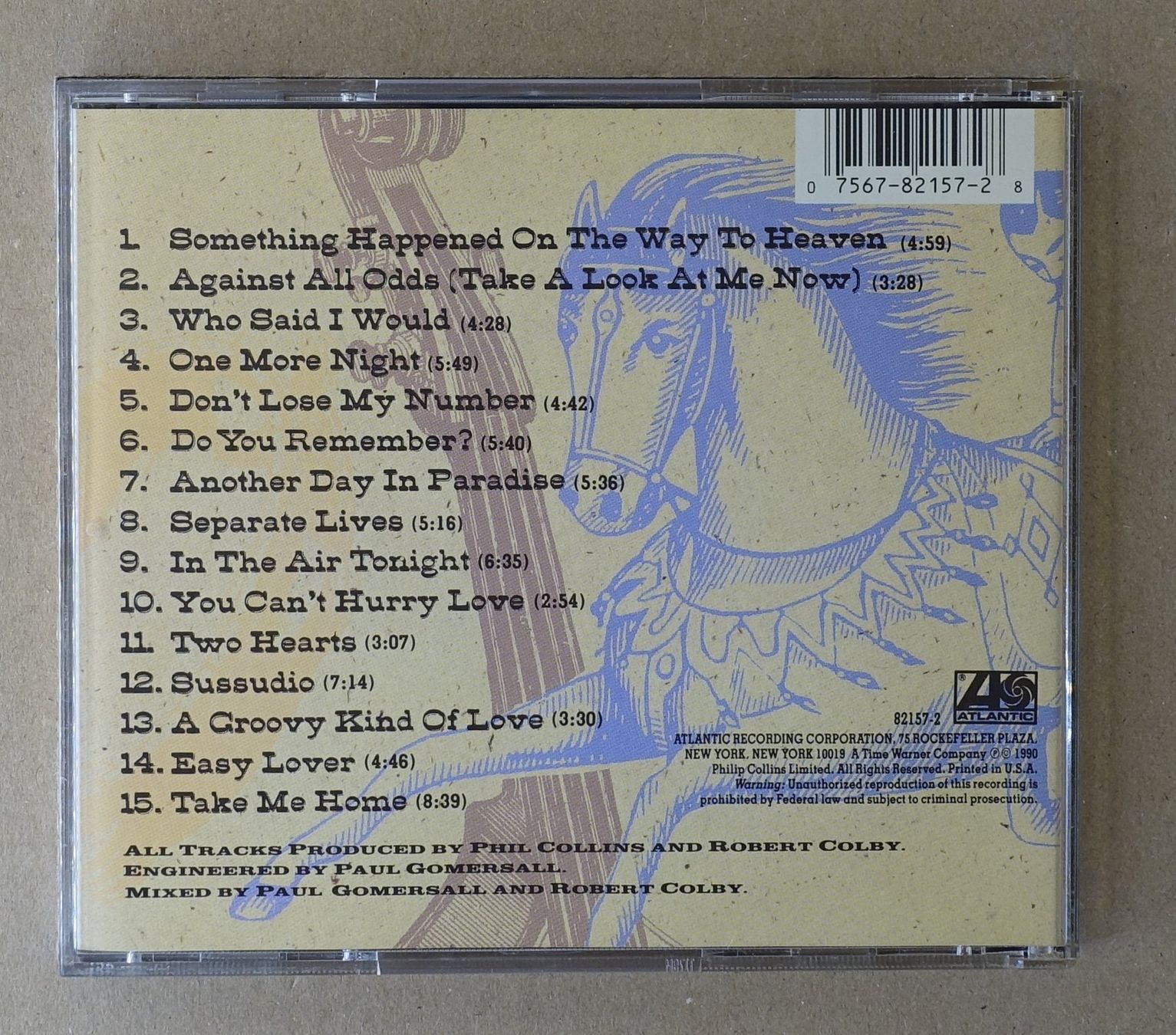 CD: Phil Collins – Serious Hits...Live! - D13 – Usato da Sessa venduto da discoverymedia 1