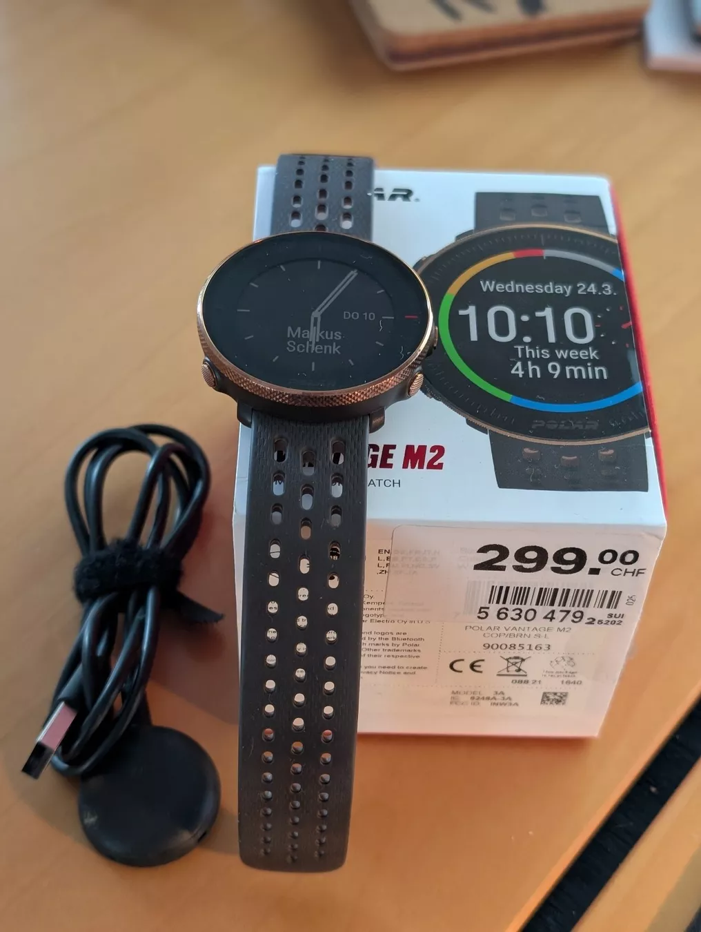Polar Smartwatch: POLAR VANTAGE M2 – Gebraucht aus Schüpfen von Msche 1