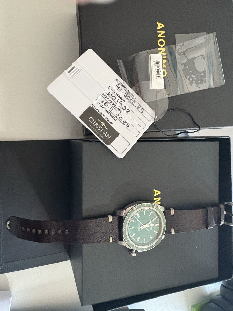 Anonimo Orologi: Anonimo Nautilo Vintage Grün – Nuovo (secondo la descrizione) da Bern venduto da Minok 6