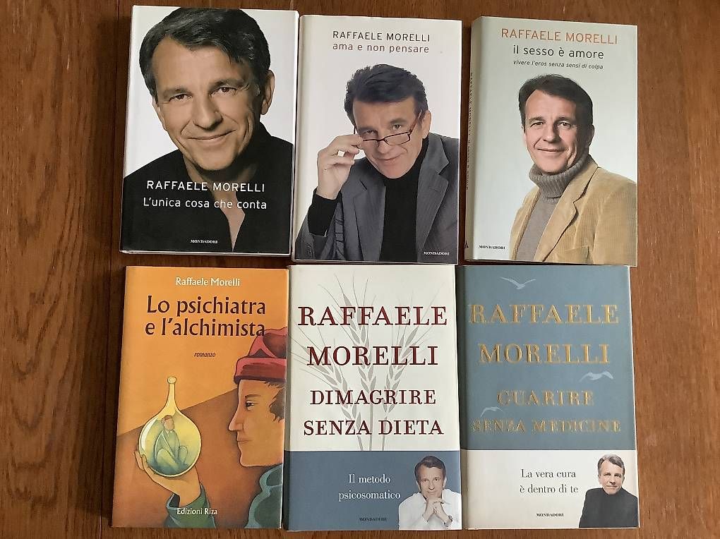 Bücher: 6 libri di Raffaele Morelli, rilegati – Gebraucht aus Agno von espuma62