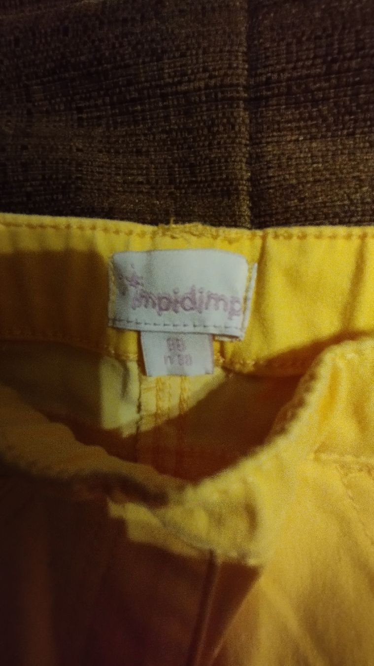 Pantaloni: Gelbe Mädchenhose Impidimpi Gr 98 – Nuovo e nell'imballaggio originale da Wangs venduto da Gabrill 2