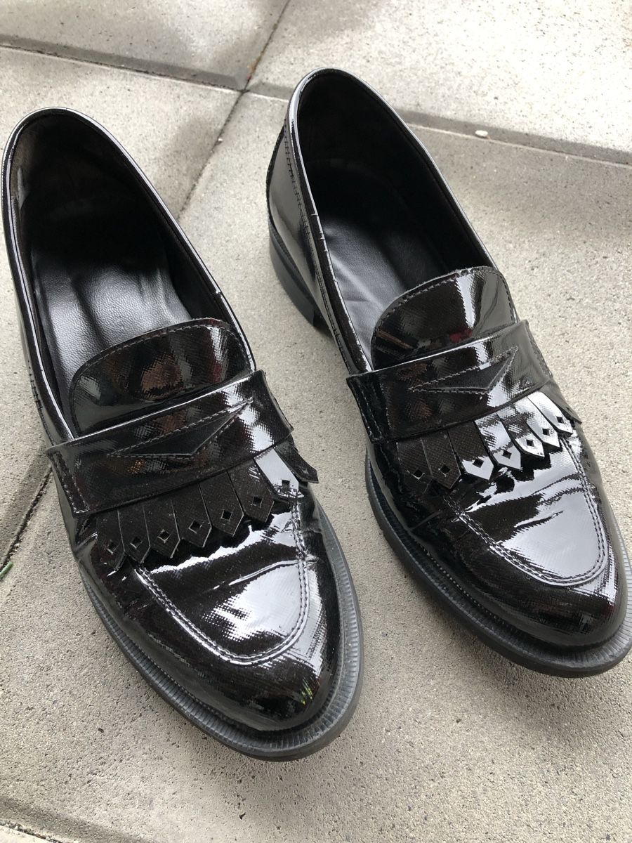 Damenschuhe: Halbschuhe Damen Gr.38 schwarz/dunkelbraun – Gebraucht aus Bonstetten von Audreystyle 3