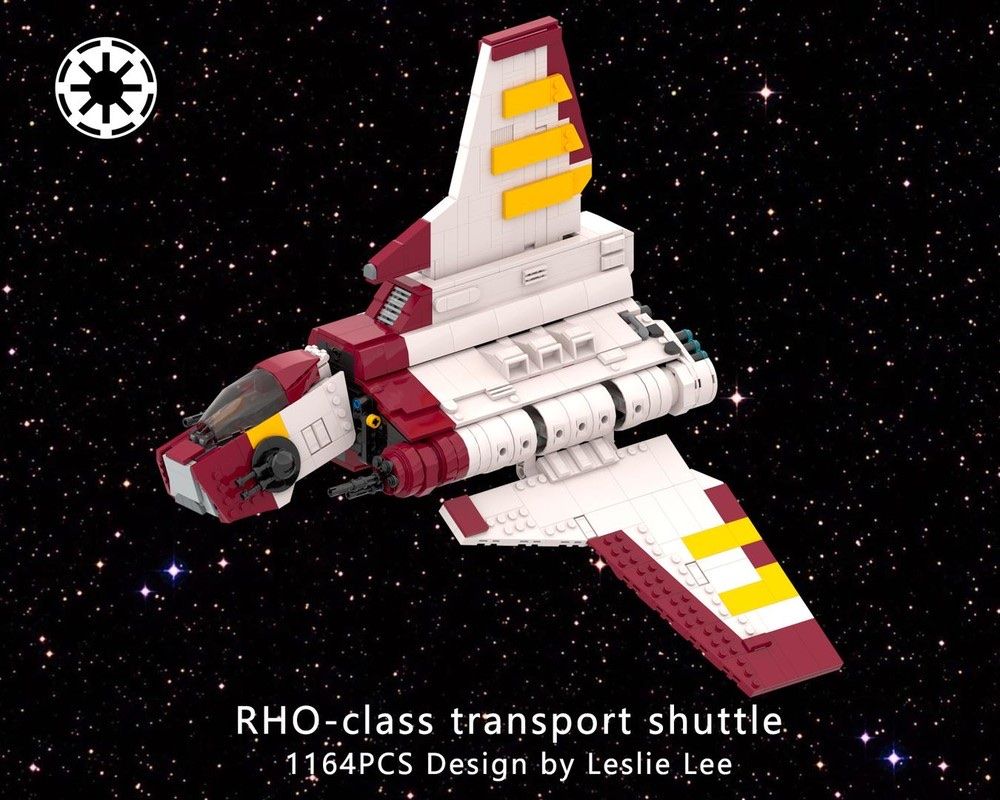 Lego Kit di costruzioni: Lego Star Wars Rho Class Shuttle+ Clone Army Camp MOC – Usato da hallau venduto da jon_9mkg