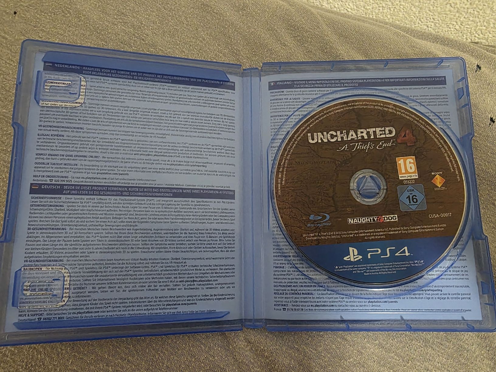 Jeux: Uncharted 4 – D'occasion à Lyssach par zay_2g8c 1