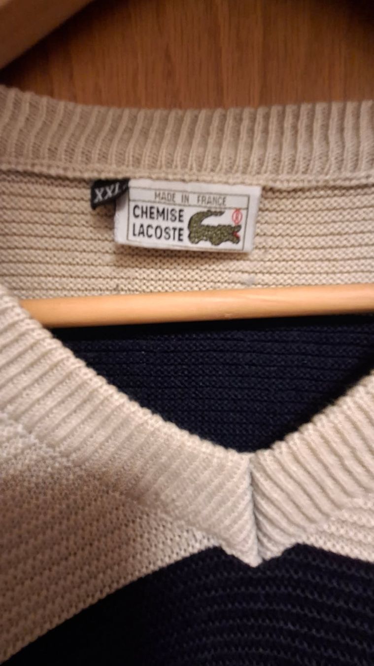 Lacoste Maglioni & Felpe: Lacoste Pullover Streifen, Gr. XXL, Top Zustand! – Usato da Fischbach-Göslikon venduto da Rainbow88 1