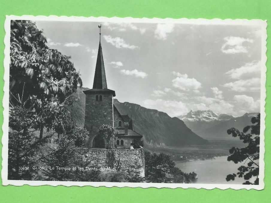 Cartoline postali: Glion, Le Temples et les Dents du Midi – Nuovo (secondo la descrizione) da Zürich venduto da t24_de