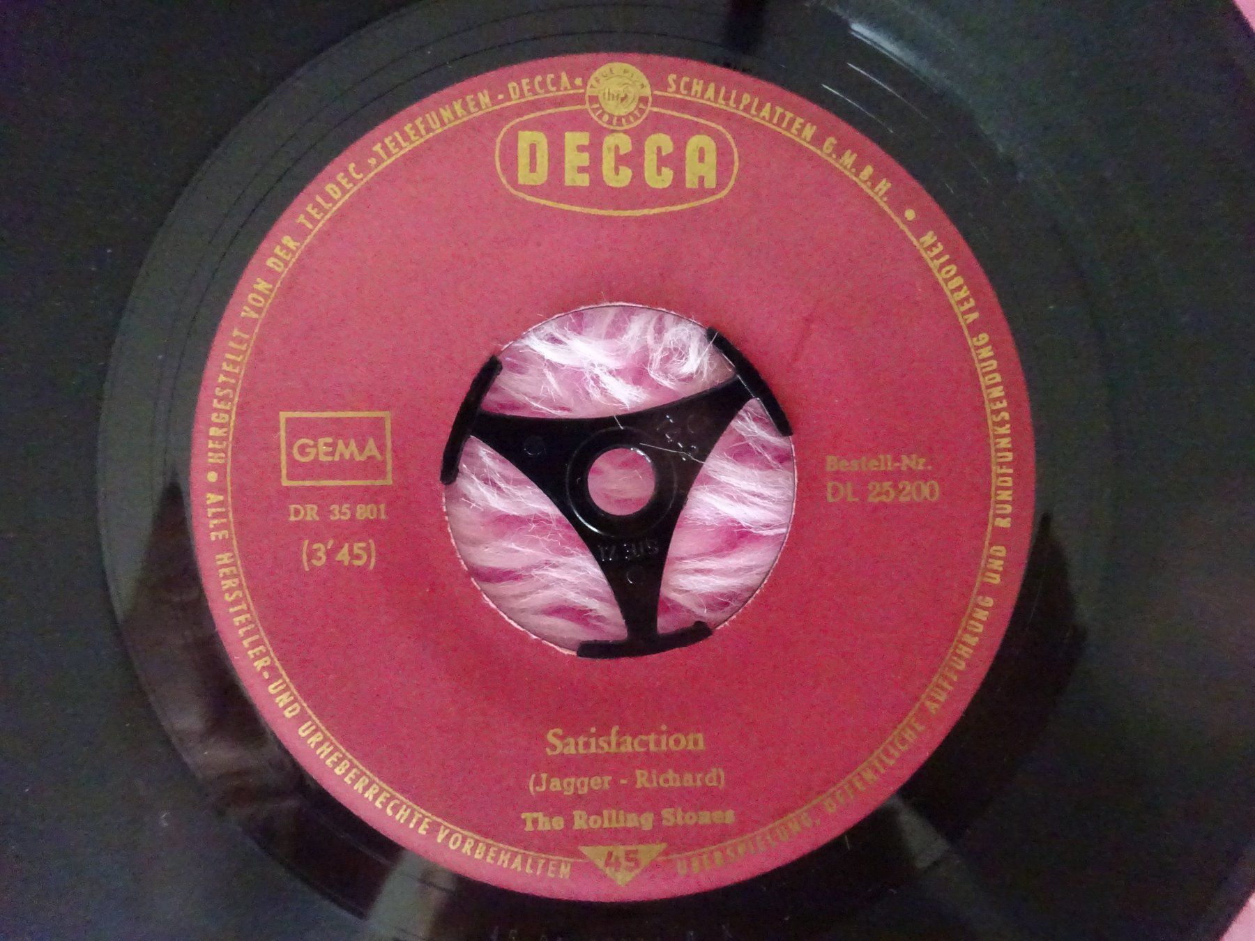 Schallplatten: THE ROLLING STONES** SATISFACTION – Gebraucht aus Luzern von xrayspex99 2