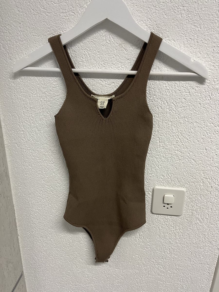 Top: Body - Grösse XS, Braun – Usato da Horgen venduto da lau_mb8n
