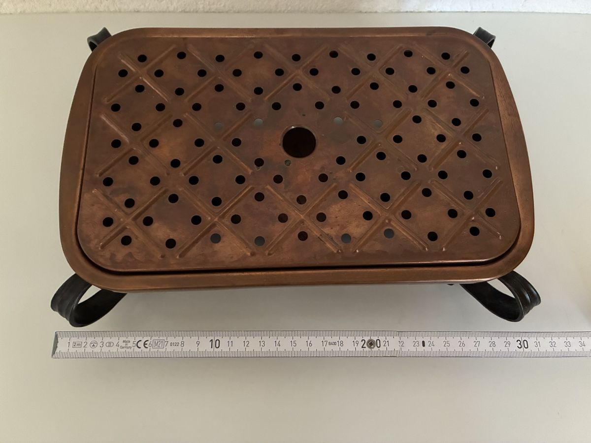 Küchengeräte: Kupferfarbene Chafing Dish – Gebraucht aus Burgdorf von Calvia 4