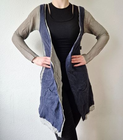 STRICKJACKE CASHMERE KASCHMIR SEIDE WOLLE top JACKE MANTEL