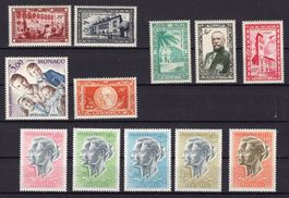 R5197  /  MONACO poste aérienne 1949-1984 neufs XX