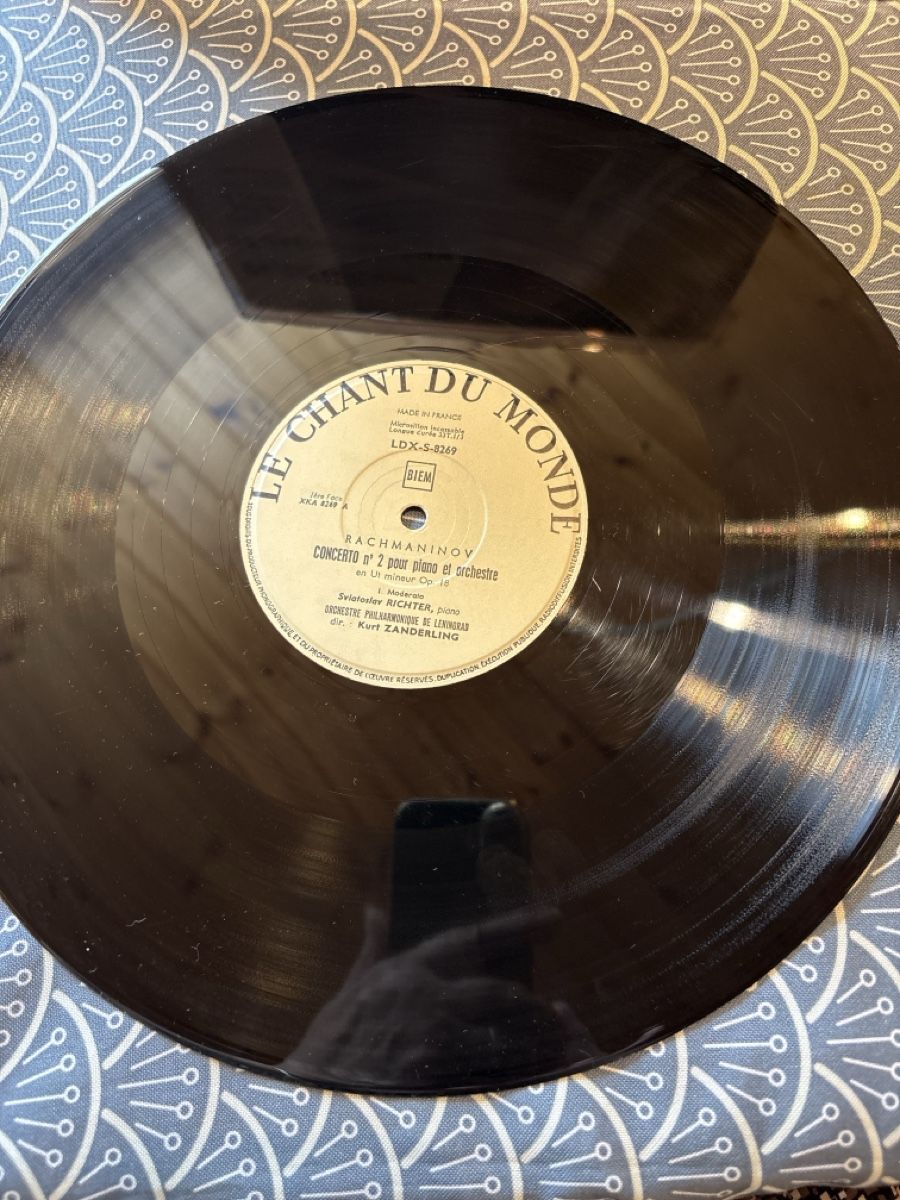 Dischi in vinile: Disque vinyle Rachmaninov Concerto no 2  – Usato da Ste-Croix venduto da choupy60 2