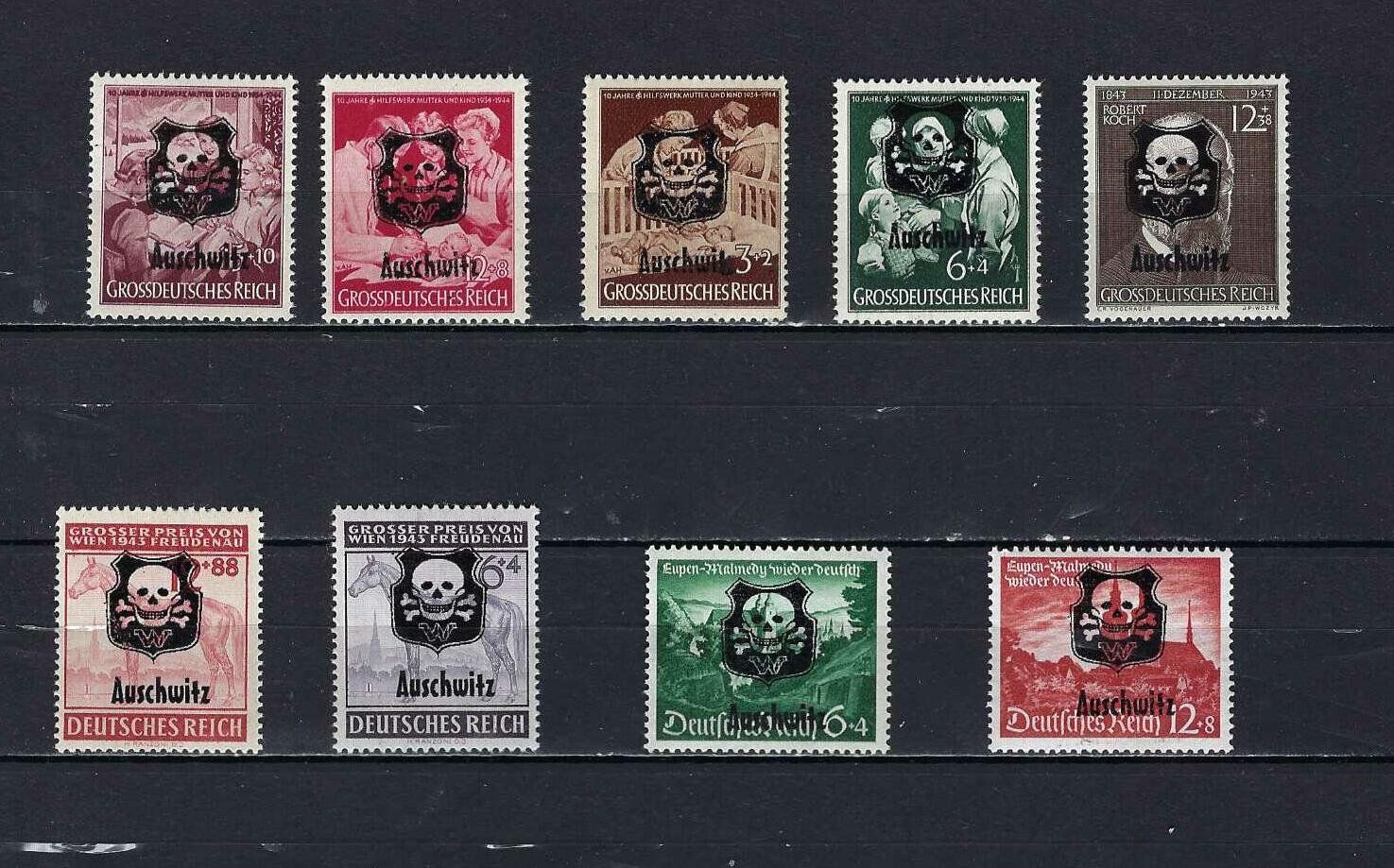Tous les timbres: DR Aufdruck Auschwitz ** – Neuf (Voir description) à Lindau par Rickie123