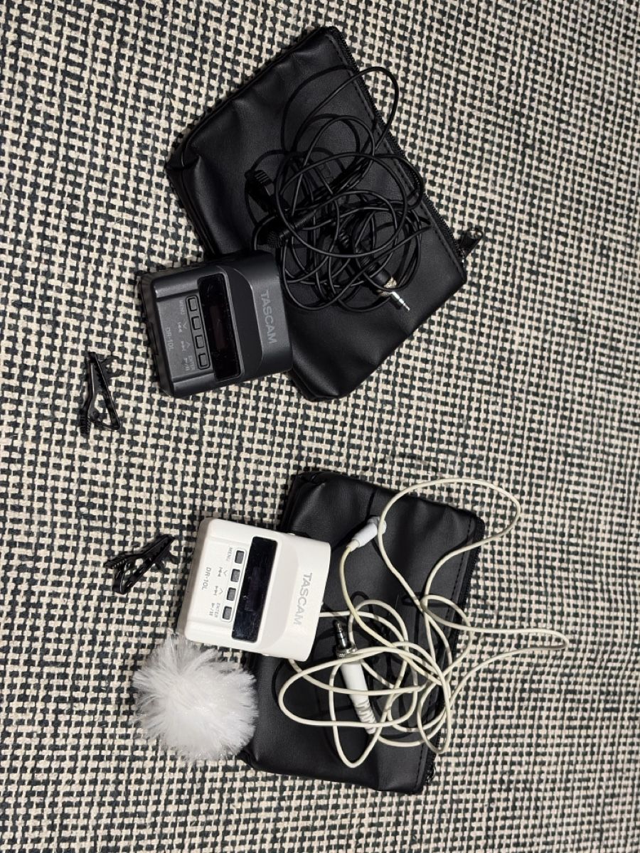 Tascam Aufnahmegeräte: Tascam DR-10L 2x Set mit Zubehör – Gebraucht aus Magden von Raybs7