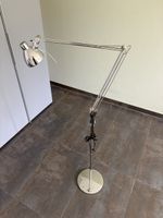 Metal silver lamp stand