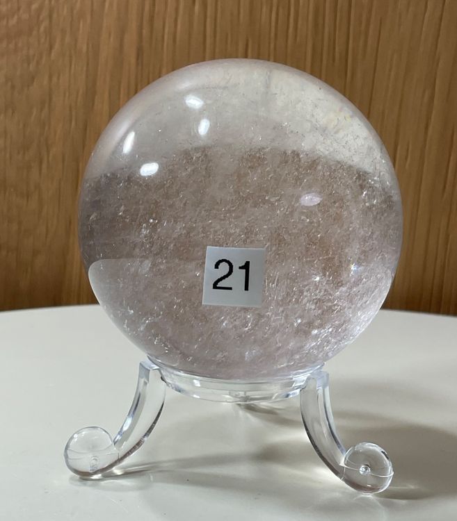 QUARKZMAN Kristallkugel Ständer Gold - Aluminium Display Halter Für Deko-Eier